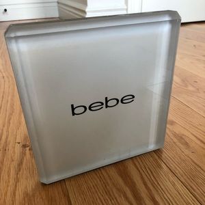 BEBE DISPLAY PLAQUE 100% AUTHENTHIC